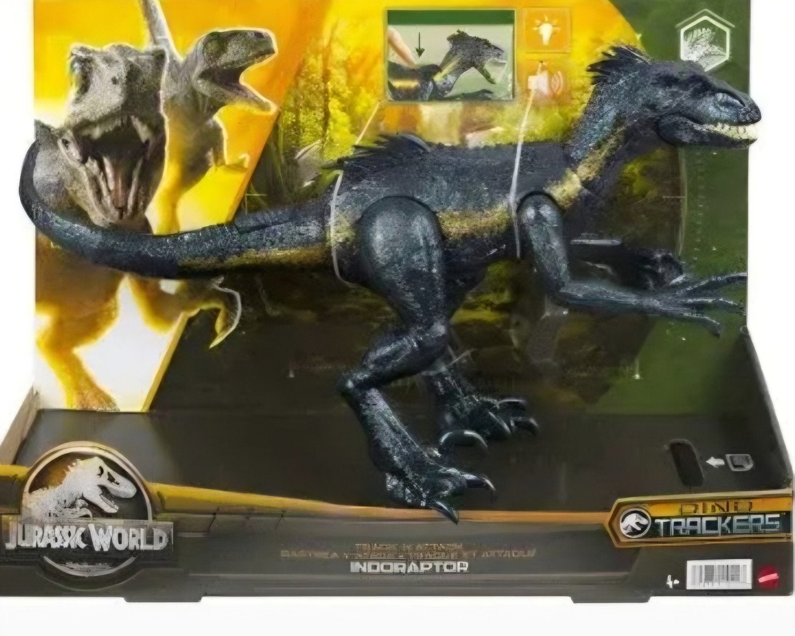 Jurassic World Indoraptor Dino Trackers actiefiguur, Ophalen, Zo goed als nieuw