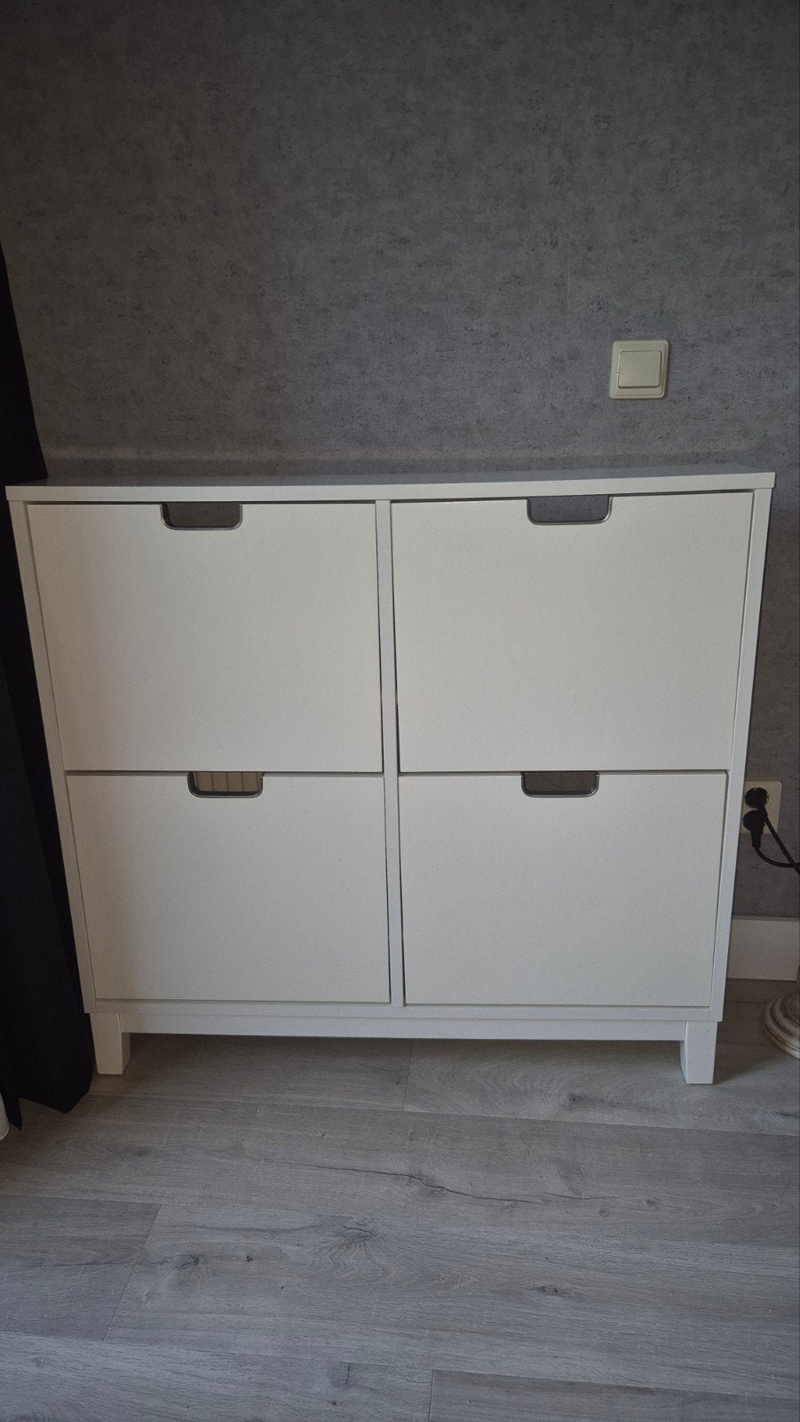 IKEA STÄLL Schoenenkast - Wit, Nette Staat, Huis en Inrichting, Ophalen, Gebruikt, Modern