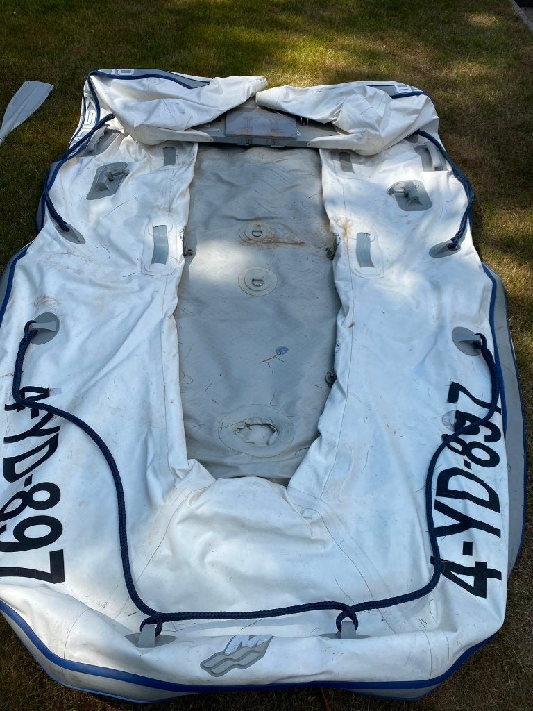 Quicksilver Rubberboot AA310 met Peddels, Ophalen, Gebruikt, Overige typen