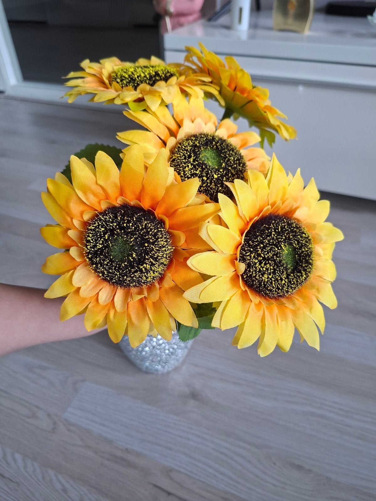 zonnebloemen 5 pcs, Ophalen of Verzenden