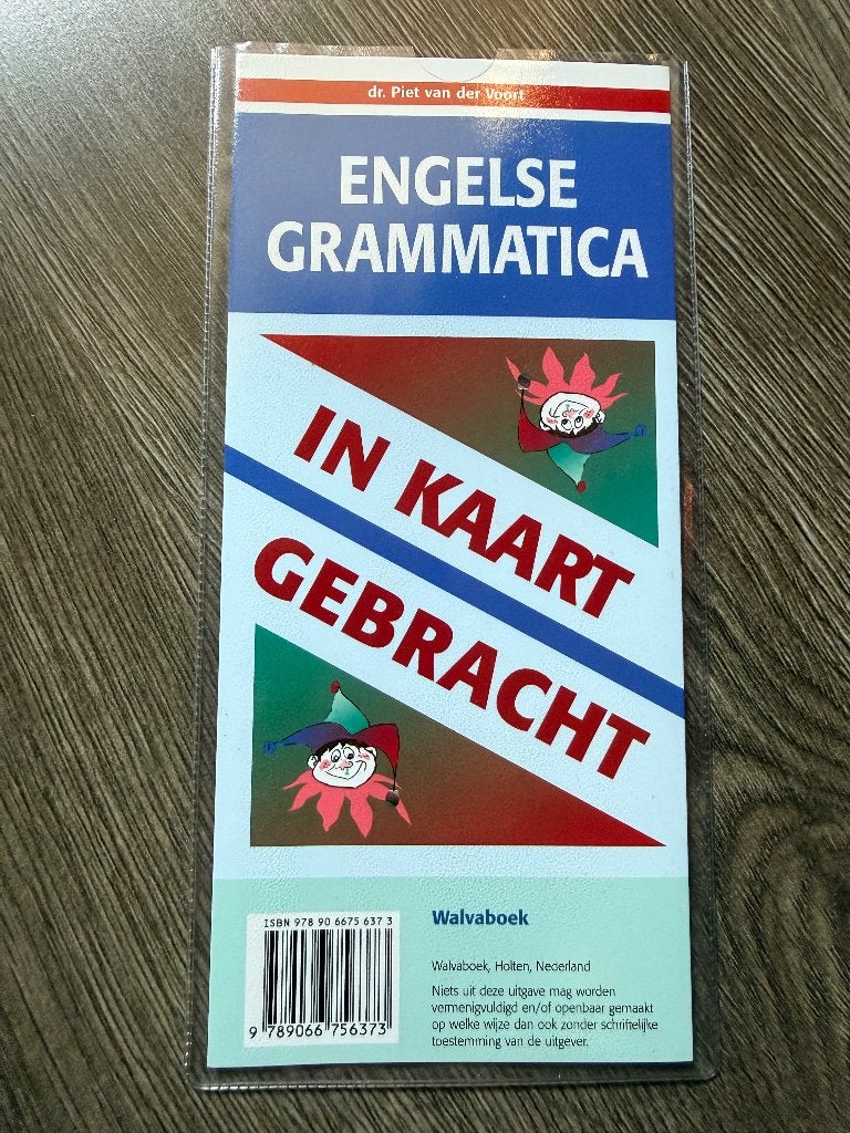 Engelse Grammatica in kaart gebracht 9789066756373 Walvaboek, Verzenden, Beta, Zo goed als nieuw, HBO