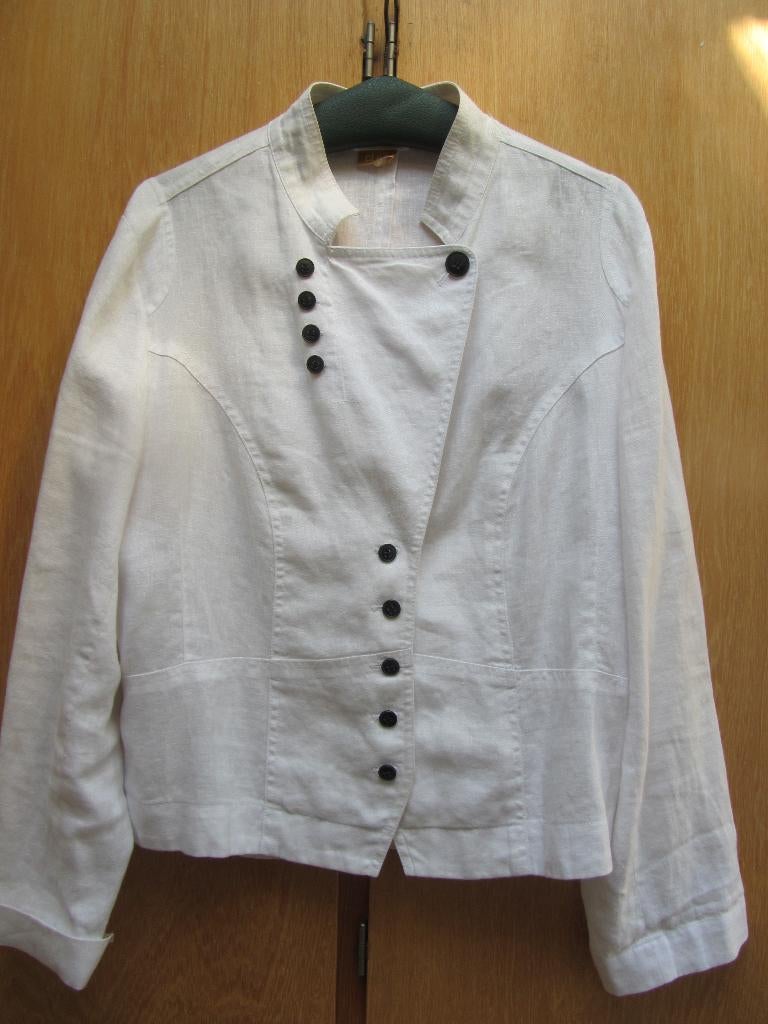 wit damesjasje nieuw 44, Kleding | Dames, Jasjes, Kostuums en Pakken, Wit, CLEO, Maat 42/44 (L), Nieuw