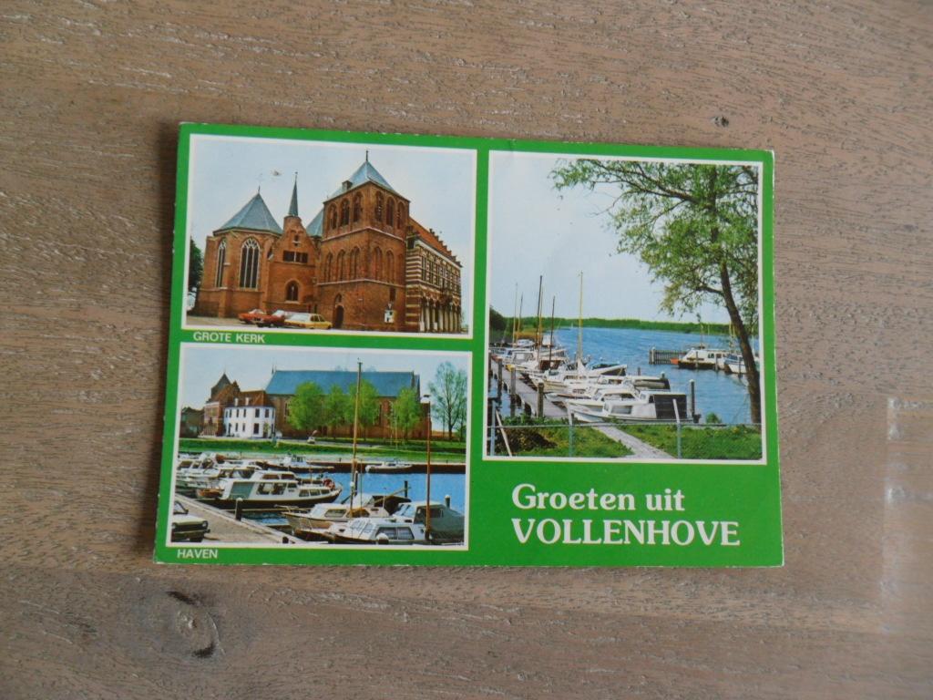 Vollenhove, haven/jachthaven/kerk 1983, Verzenden, 1980 tot heden, Gelopen, Noord-Brabant