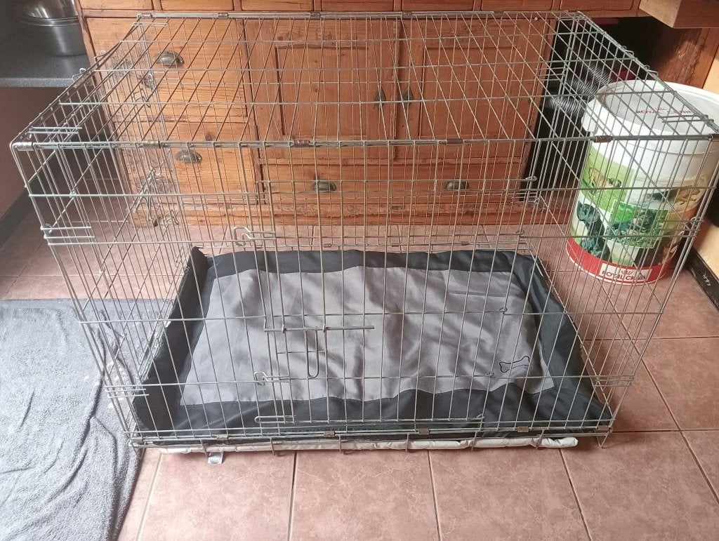 zeer grote bench, Dieren en Toebehoren, Ophalen, Zo goed als nieuw