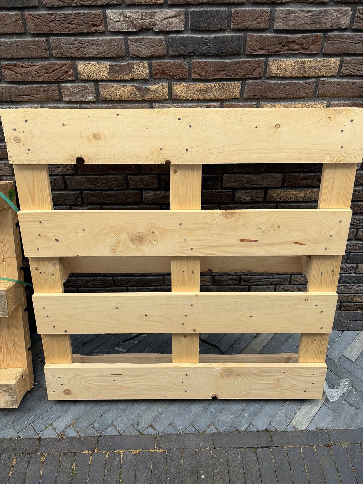 Gratis af te halen: Houten pallet, Ophalen, Gebruikt, Pallet