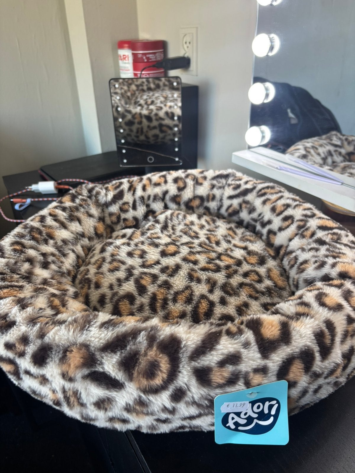 Katten/honden mandje panter, Dieren en Toebehoren, Ophalen, Nieuw