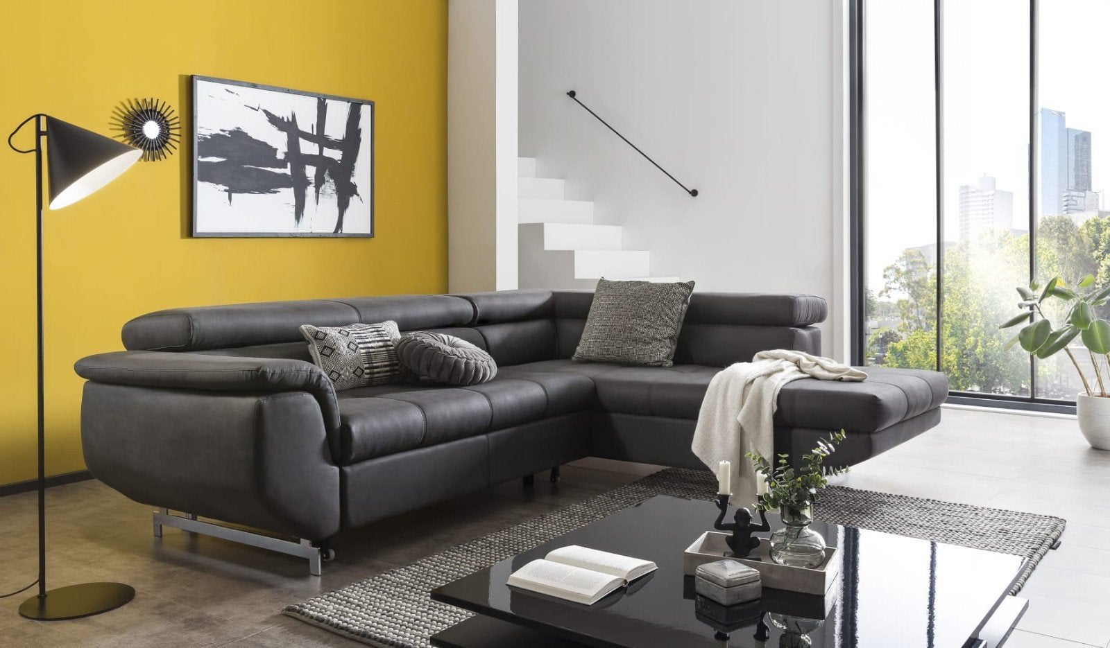 Nieuwe hoekbank met bed en opberg diverse kleuren en stoffen, Ophalen of Verzenden, Nieuw, 150 cm of meer, Vierpersoons of meer