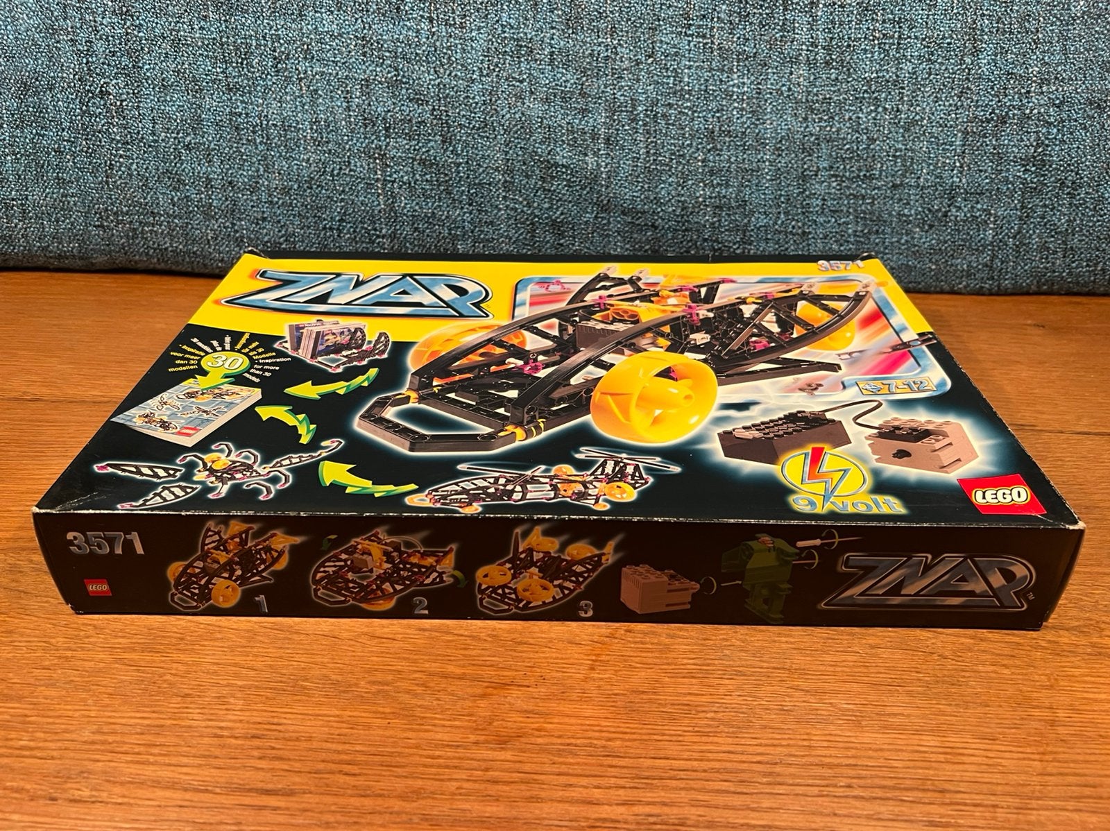Zeldzaam NIEUW GESEALD LEGO nr 3571 ZNAP Blackmobile 9VMotor, Nieuw, Ophalen of Verzenden, Complete set, Inclusief instructies