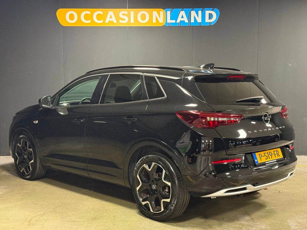 Opel Grandland 1.2 Turbo Business Elegance|360|KEYLESS|LED|S, Auto's, Opel, Gebruikt, 1199 cc, Leder en Stof, Zwart