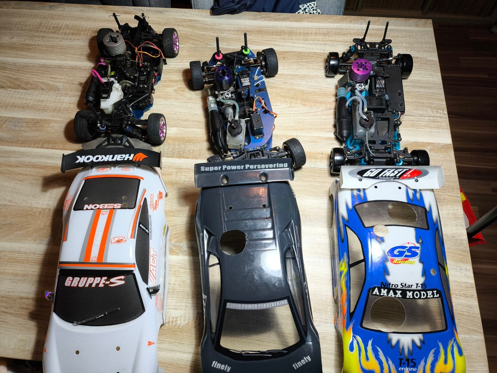 Kyosho/Carson/HSP Nitro RC Auto's & Onderdelen Collectie, Ophalen