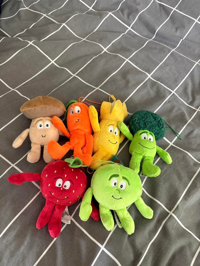 Lidl Vitaminis Knuffels 2021 - Complete Set, Lidl, Overige karakters, Overige typen, Ophalen of Verzenden