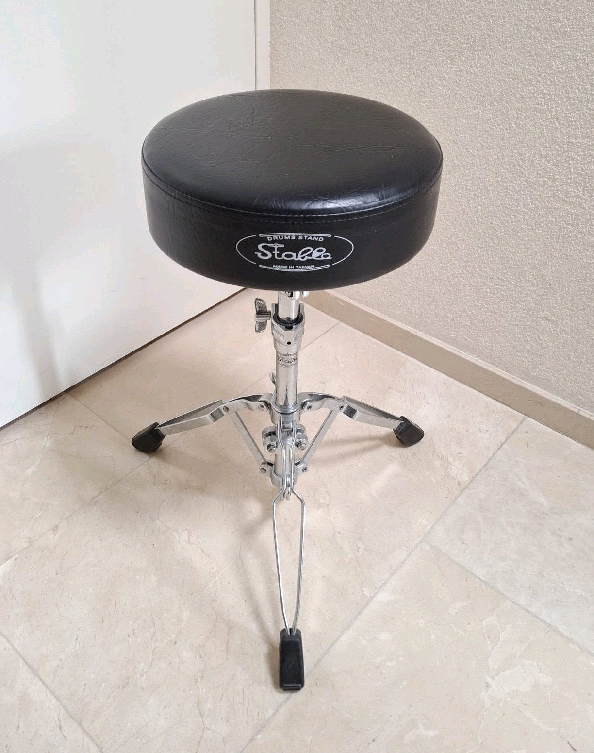 Stable drumkruk drum throne drumstoel kruk stoel drumthrone, ., Drums of Percussie, Stable, Ophalen of Verzenden
