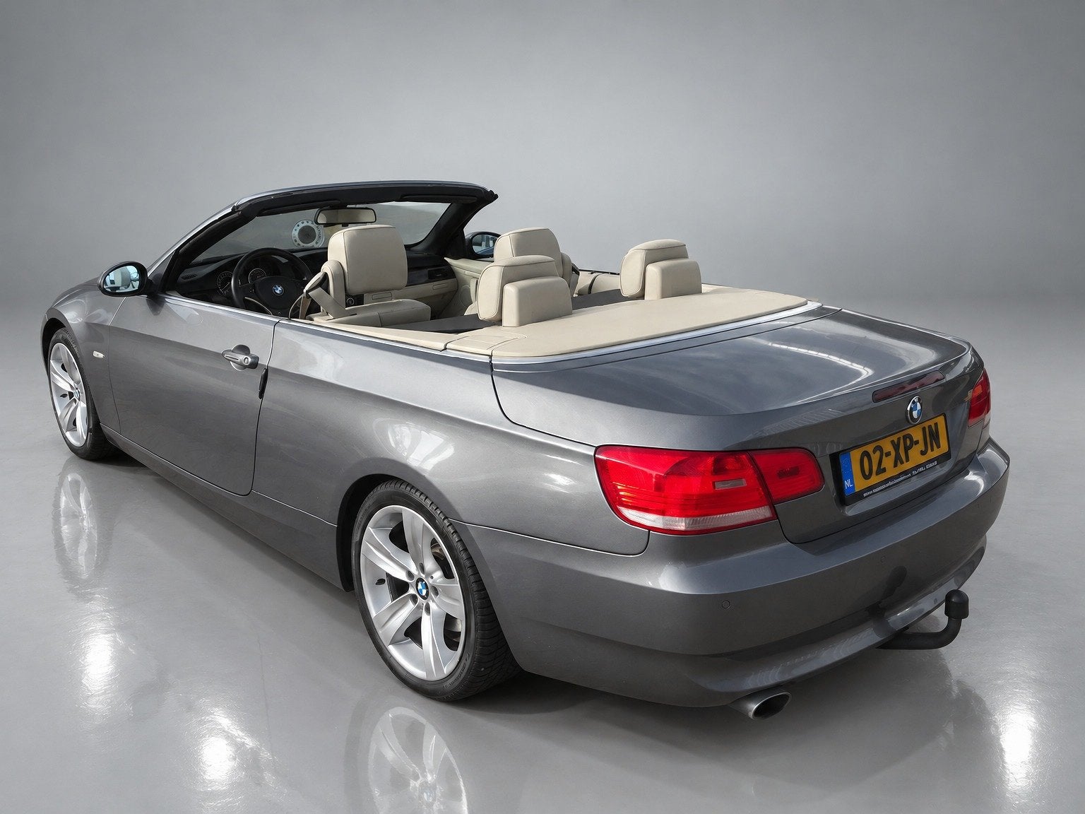 BMW 3-serie Cabrio 320i High Executive Keurige Cabriolet WIN, Automaat, Dealer onderhouden, Beige, 4 cilinders