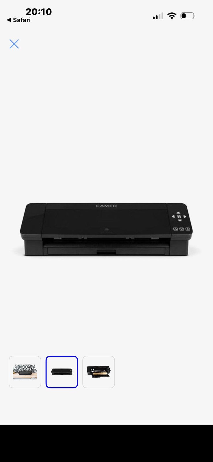 Silhouette Cameo 4 Snijmachine - Zwart, Zwart, Geschikt voor karton, Overige thema's, Ophalen of Verzenden