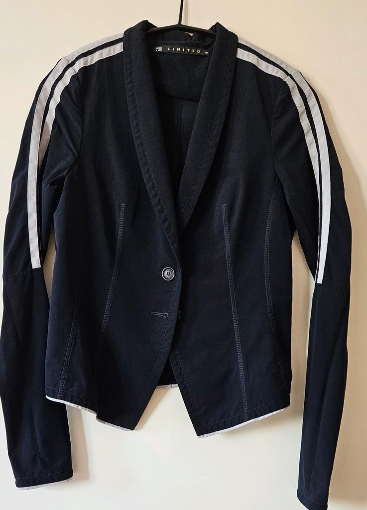 Penn and Ink blazer, donkerblauw, maat 40, Kleding | Dames, Jasjes, Kostuums en Pakken, Ophalen of Verzenden, Zo goed als nieuw