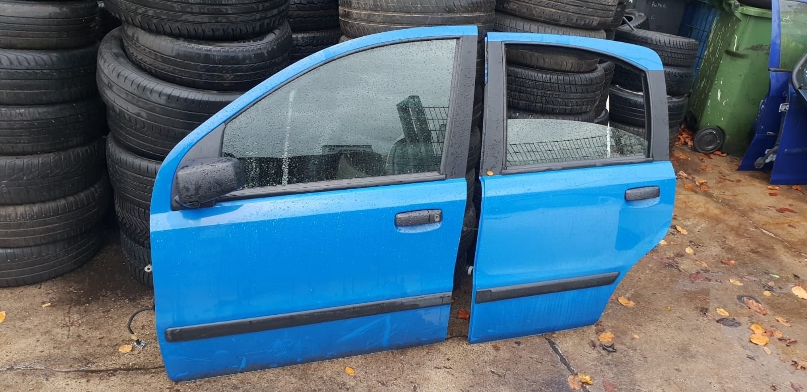 FIAT PANDA PORTIEREN LV+LA BJ 2004 2008, Gebruikt, -, Deur, -