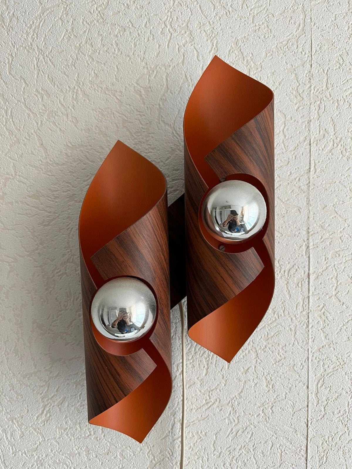 Vintage Raak wandlamp, Huis en Inrichting, Lampen | Wandlampen, Ophalen of Verzenden, Gebruikt, Overige materialen, Vintage, Mid-century, Retro