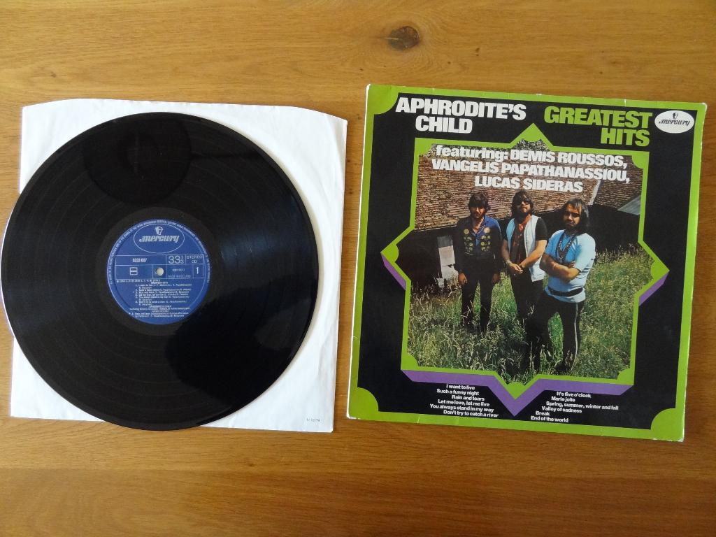 LP Aphrodite's child - Greatest hits, Cd's en Dvd's, Vinyl | Pop, Ophalen of Verzenden, Gebruikt, 12 inch