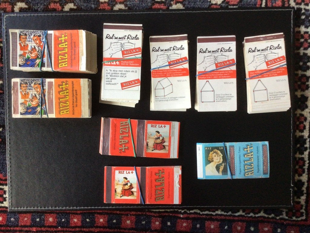 Lucifermapjes RIZLA, Ophalen of Verzenden, Gebruikt, Luciferdoosjes of -merken