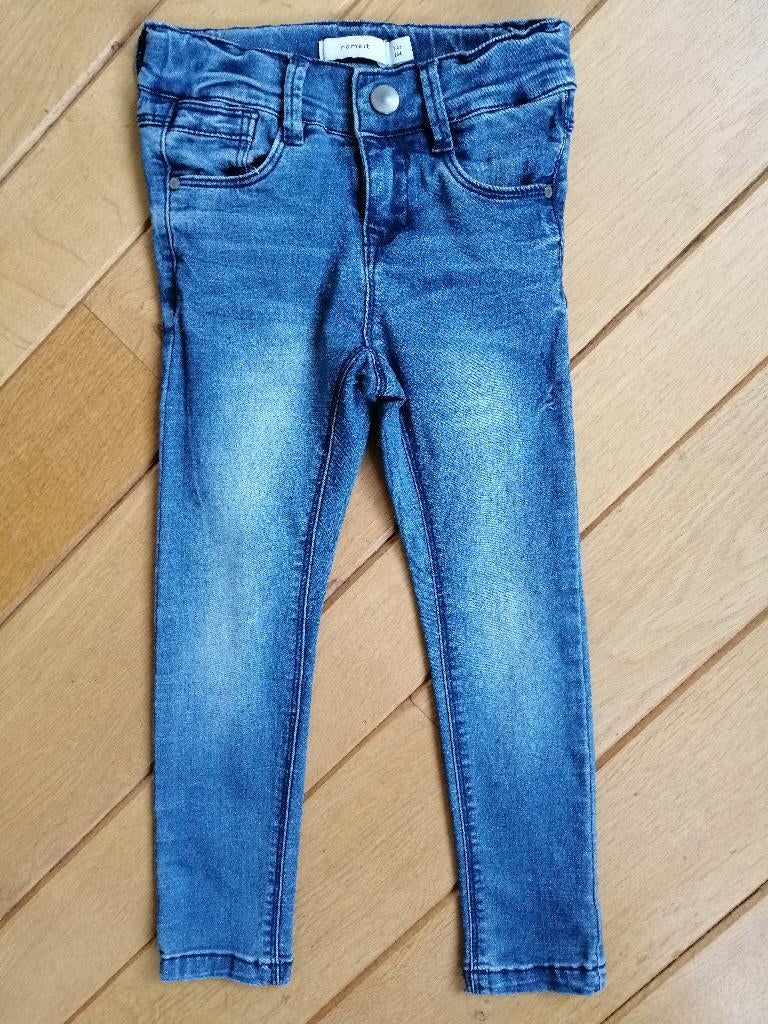 Name it spijkerbroek maat 104 - nieuw -, Broek, Meisje, Nieuw, Ophalen of Verzenden