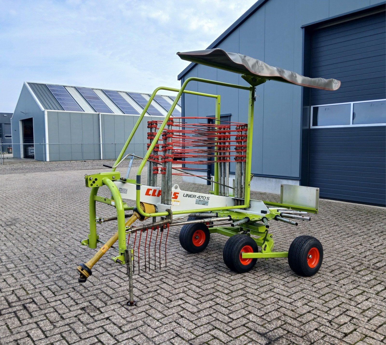 Claas Liner enkele hark Claas Volto 64 schudder in topstaat, Zakelijke goederen, Ophalen of Verzenden, Akkerbouw, Weidebouw