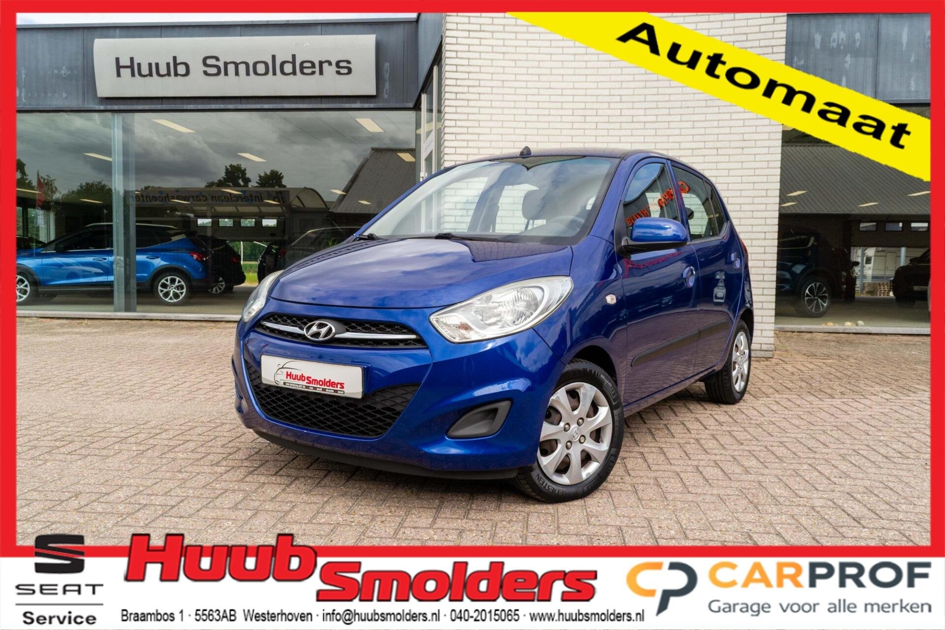 Hyundai i10 1.2 i-Drive Cool, Auto's, Euro 5, Gebruikt, 31 €/maand, 4 cilinders