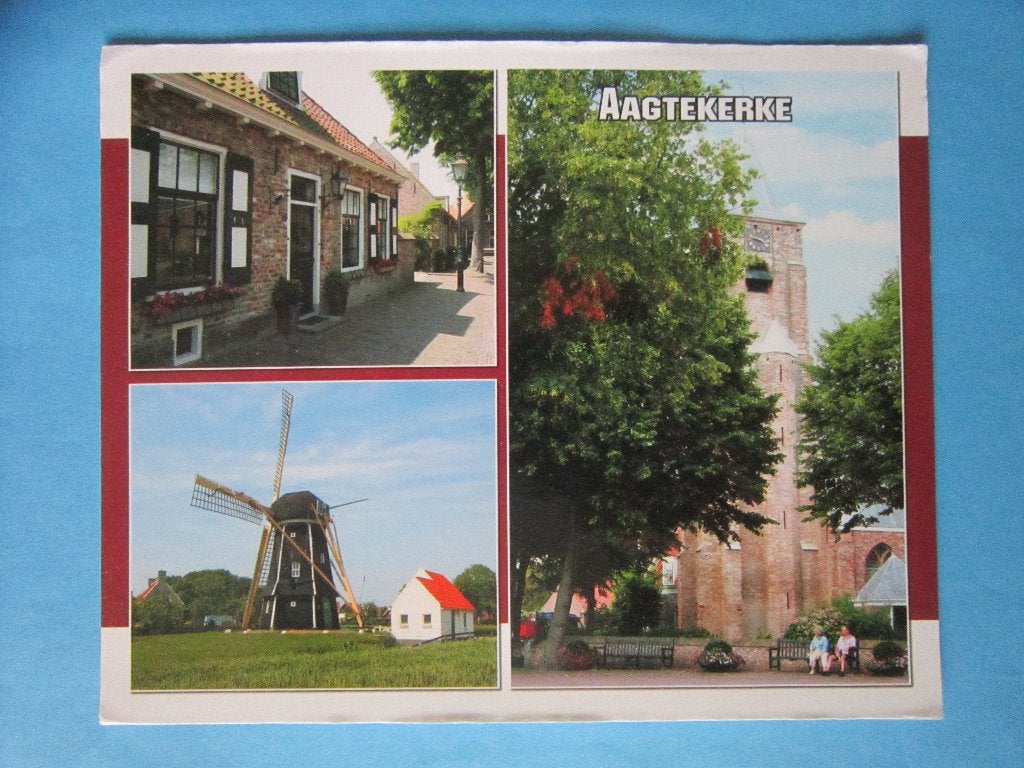 Ansichtkaart: Aagtekerke., Ophalen of Verzenden, 1980 tot heden, Gelopen, Zeeland