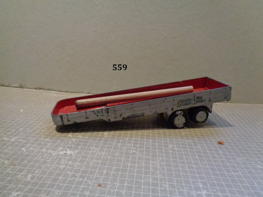 lion bordentrailer, Ophalen of Verzenden, Gebruikt, Bus of Vrachtwagen, Lion Toys