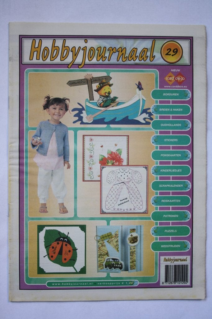 Hobbyjournaal nr.29, Verzenden, Zo goed als nieuw, Overige onderwerpen