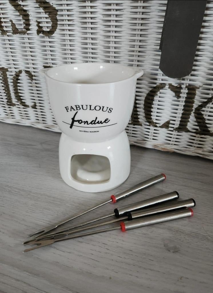 Riviera Maison fondue setje, Ophalen of Verzenden, Nieuw, Fondueset