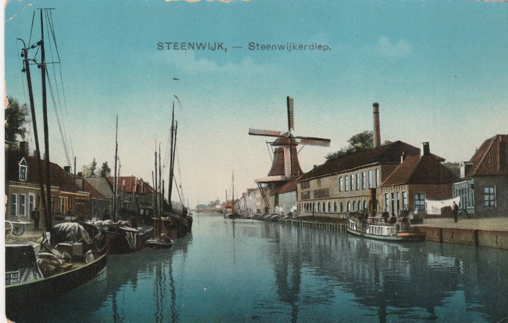 steenwijk- steenwijkerdiep, Ophalen of Verzenden, Overijssel
