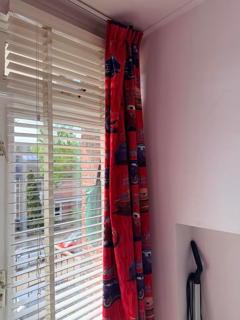 Houten Jaloezie 75x240 cm, Ophalen of Verzenden, Gebruikt, Wit