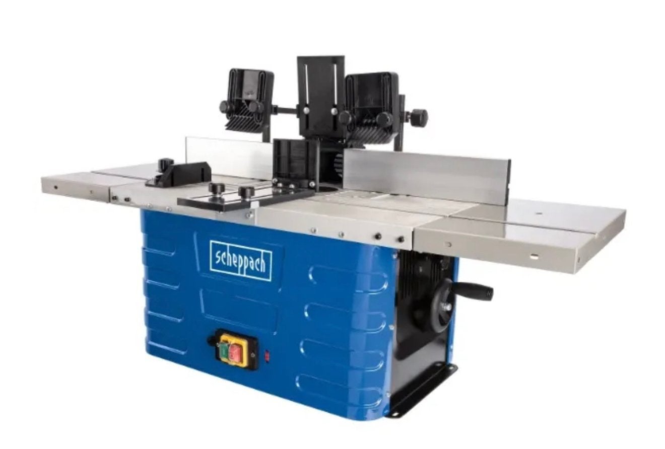 Scheppach HF50 Bovenfreesmachine - Zo goed als nieuw, Doe-het-zelf en Verbouw, Gereedschap | Freesmachines, Ophalen, Zo goed als nieuw