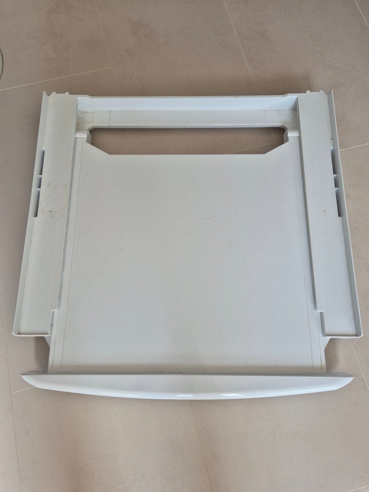 Nieuwstaat Stapelkit wasmachine droger met uitschuifplank, Ophalen of Verzenden, Zo goed als nieuw