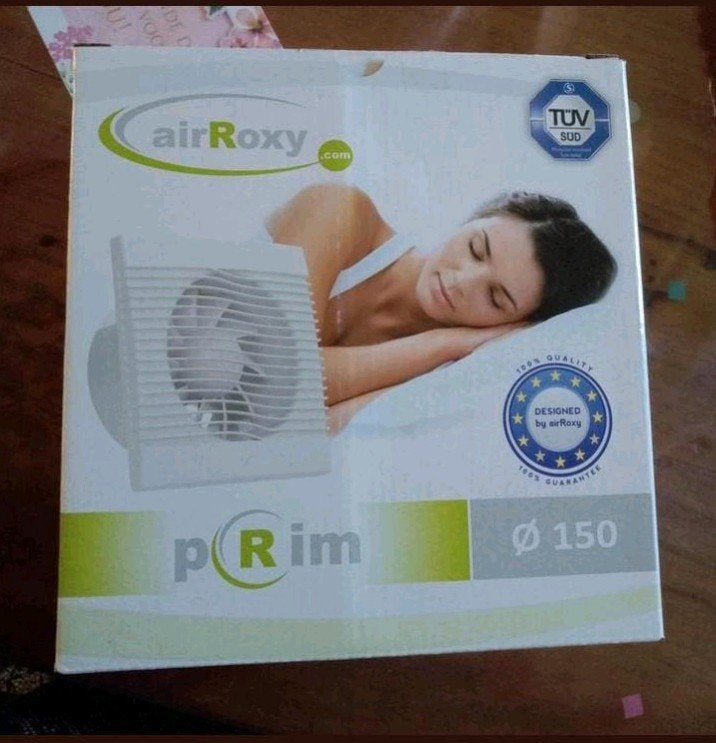 AirRoxy Ventilator Afzuiger Ø150mm - Nieuw in doos, Ophalen, Nieuw, Ventilator en Afzuiger