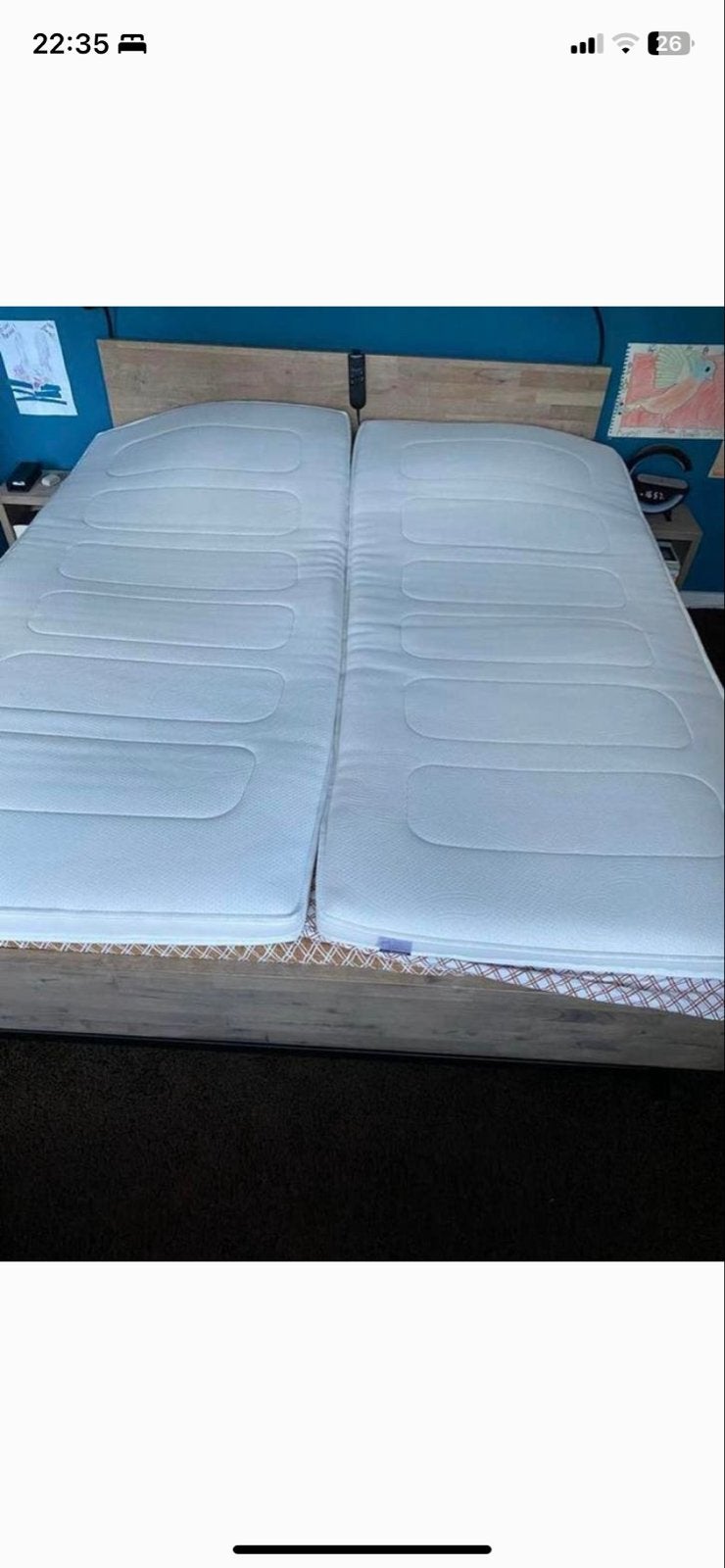 Platinum Visco Topmatras - zo goed als nieuw!, Huis en Inrichting, Ophalen, Tweepersoons, Zo goed als nieuw, Matras