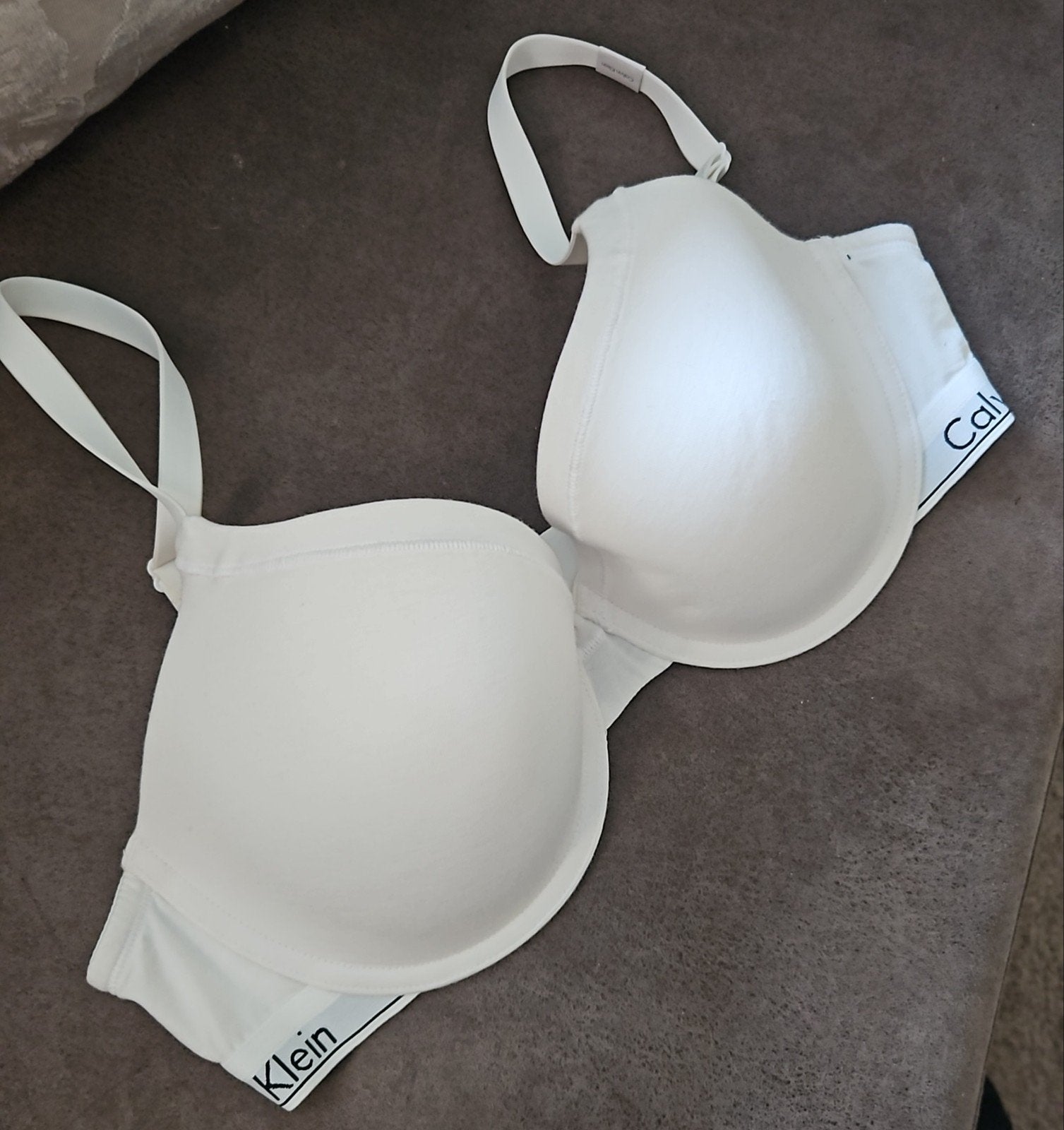 nieuw calvin klein shirt bh wit maat 85C, Ophalen of Verzenden, Wit, BH
