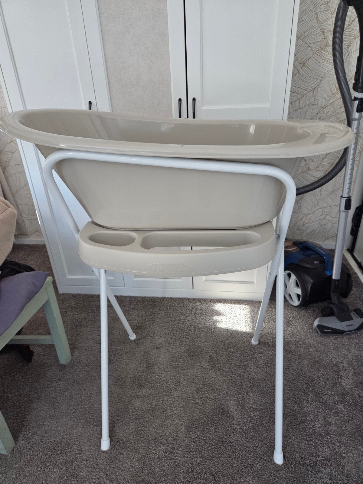 Bébé-jou babybadje met standaard, Kinderen en Baby's, Ophalen, Gebruikt, Badje, Bébé-jou