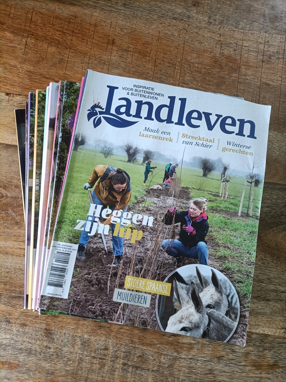 Jaargang landleven 2024, Ophalen