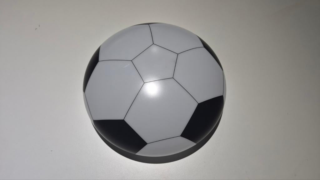 Prolight voetbal plafondlamp, Huis en Inrichting, Ophalen of Verzenden, Zo goed als nieuw, Metaal