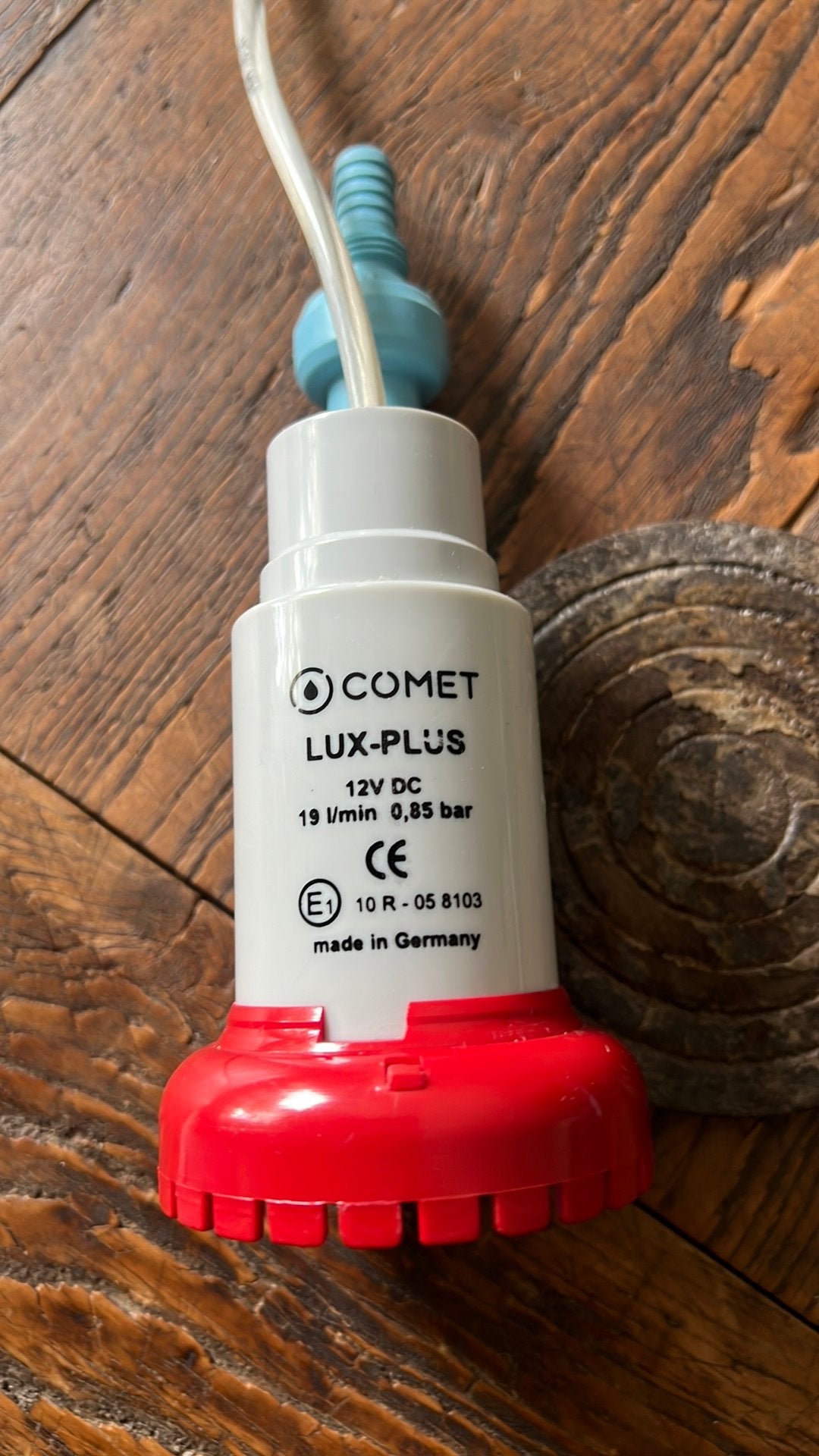 Waterpomp, dompelpomp Comet Lux Plus met terugslagklep nieuw, Caravans en Kamperen, Ophalen of Verzenden, Nieuw