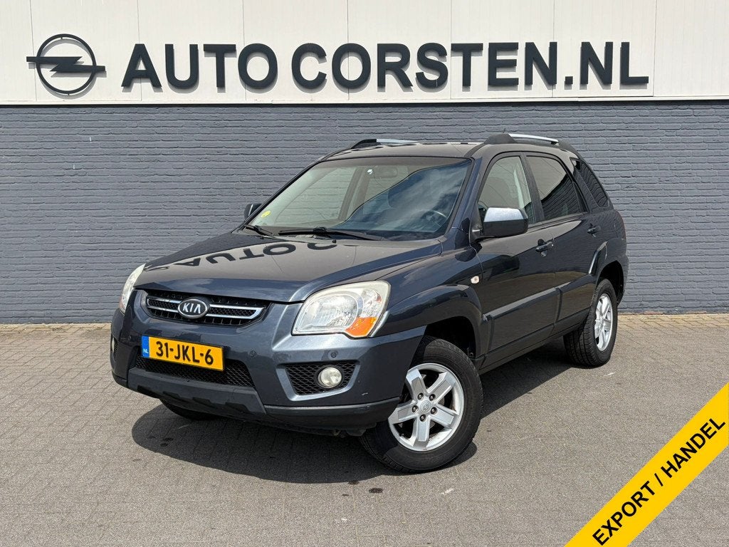 Kia Sportage 2.7-V6 Automaat X-executive 4WD Trekhaak Ecc Cr, Auto's, Automaat, Stof, Zwart, 2656 cc