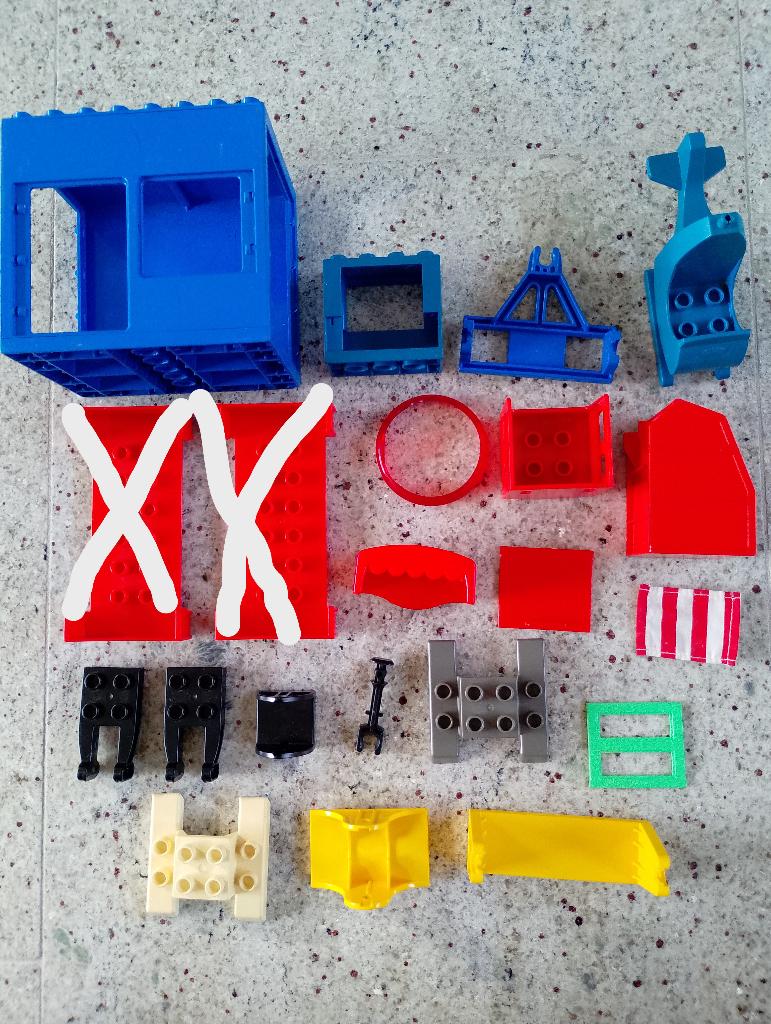Duplo losse onderdelen, Ophalen of Verzenden, Zo goed als nieuw, Losse stenen, Duplo