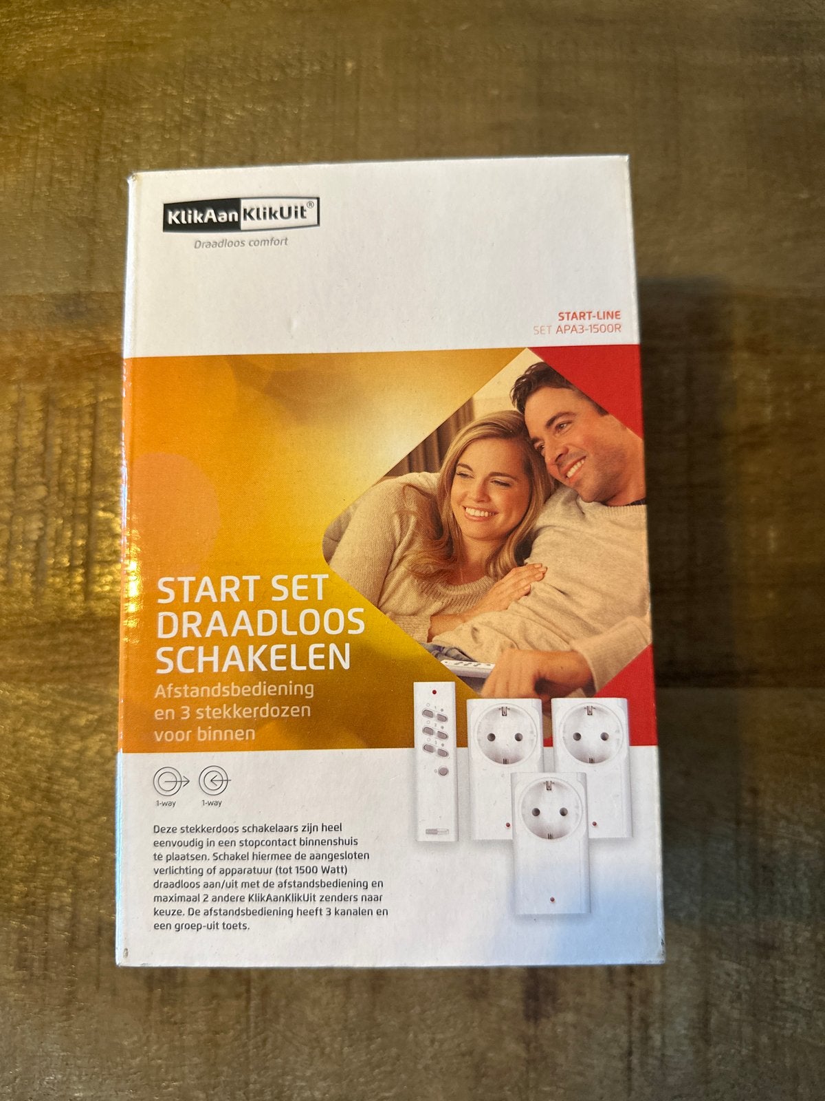 KlikAanKlikUit set: Nieuwe APA3-1500R & gebruikte ATMT-502,, Met afstandsbediening, Ophalen of Verzenden, Nieuw, Overige merken