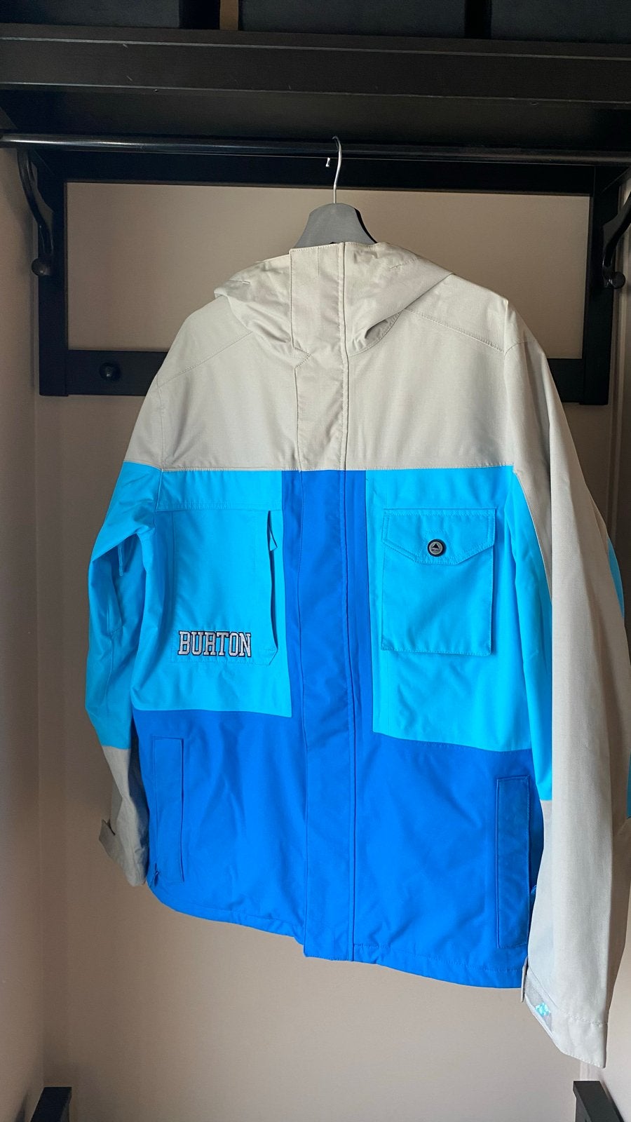 Burton snowboardjas - Maat M, Kleding | Heren, Ophalen, Zo goed als nieuw, Maat 48/50 (M), Jack