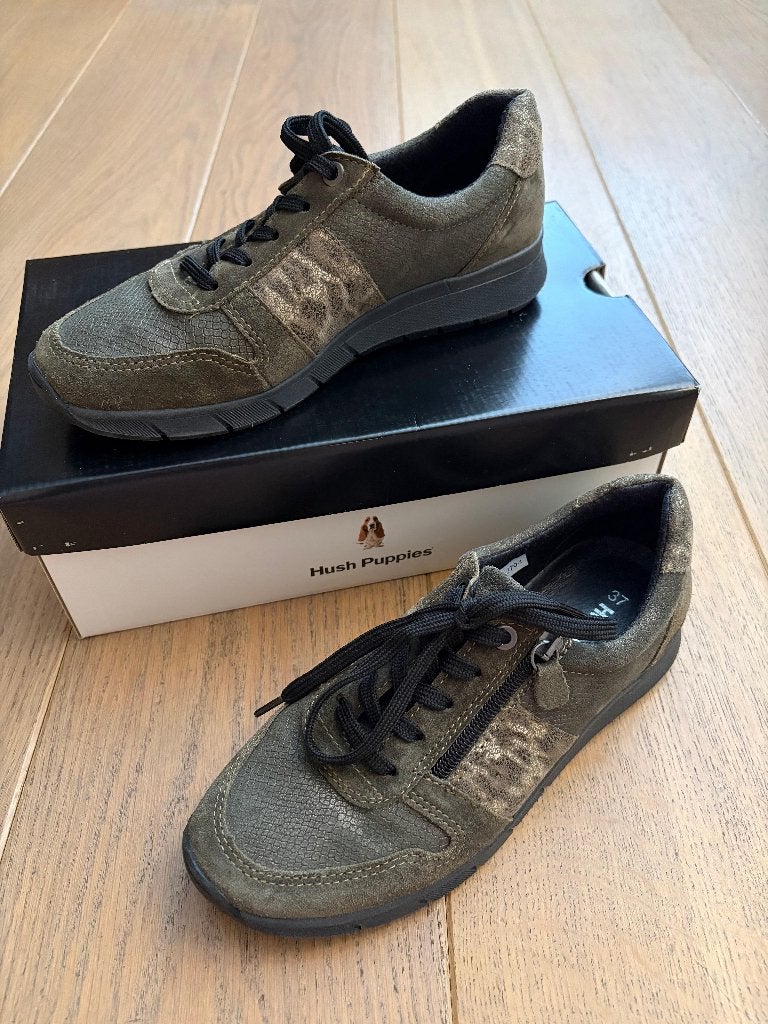 Hush Puppies sneakers maat 37, Ophalen of Verzenden, Hush Puppies, Groen, Sneakers of Gympen
