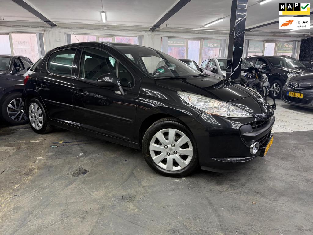 Peugeot 207 1.6 VTi XS Automaat, Gebruikt, 4 cilinders, 1209 kg, Zwart