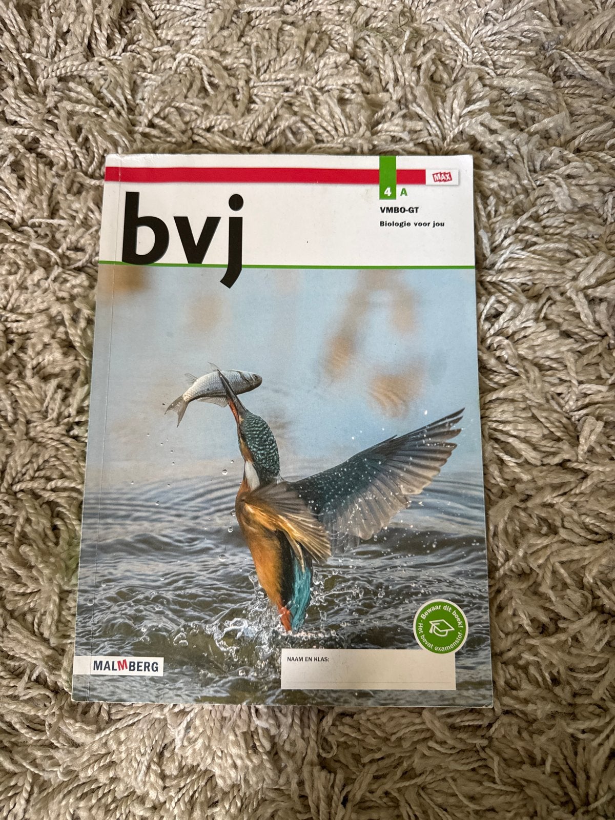 bvj Biologie voor jou VMBO-GT 4A Malmberg, Ophalen, Gelezen, VMBO, Biologie