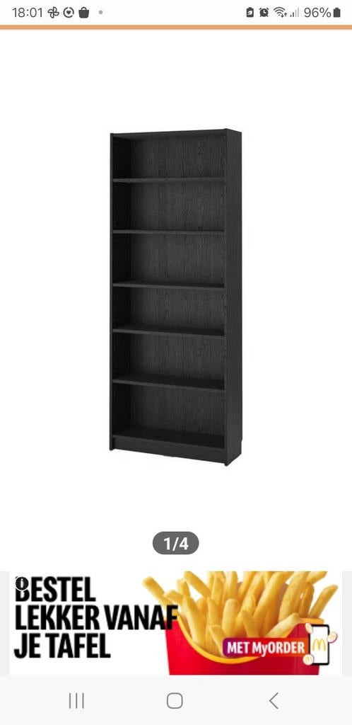 Mooie Ikea boeken kast Billy, Ophalen of Verzenden, Gebruikt