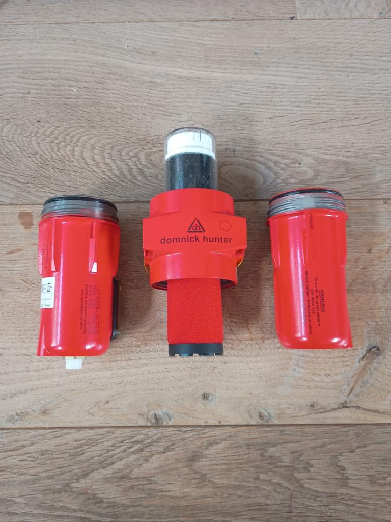 Domnick Hunter AC-0013G Perslucht Actief Koolstoffilter, 100 liter of meer, Ophalen of Verzenden